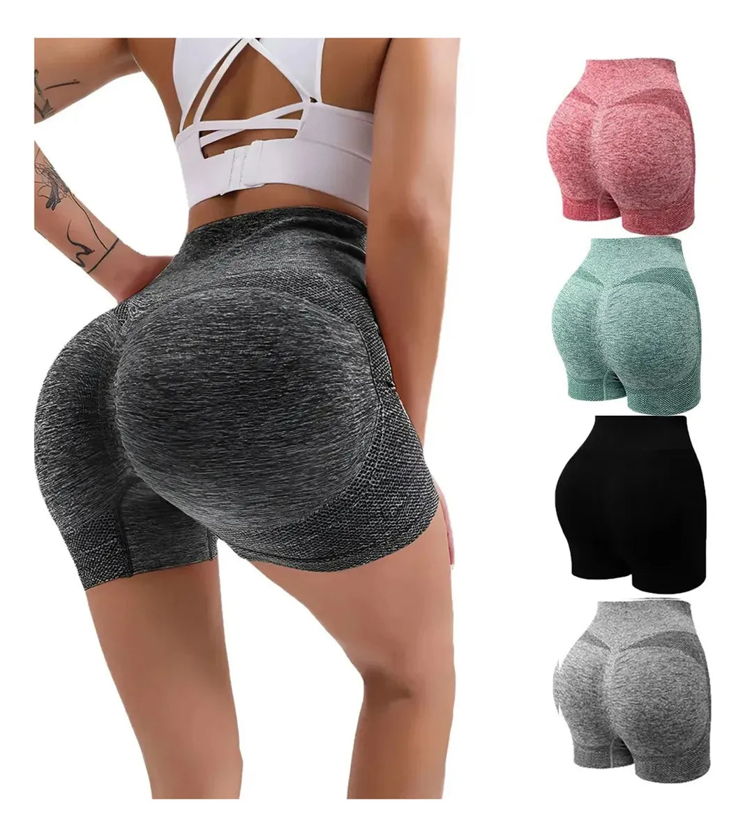 Short De Licra Levantapompi 2X1