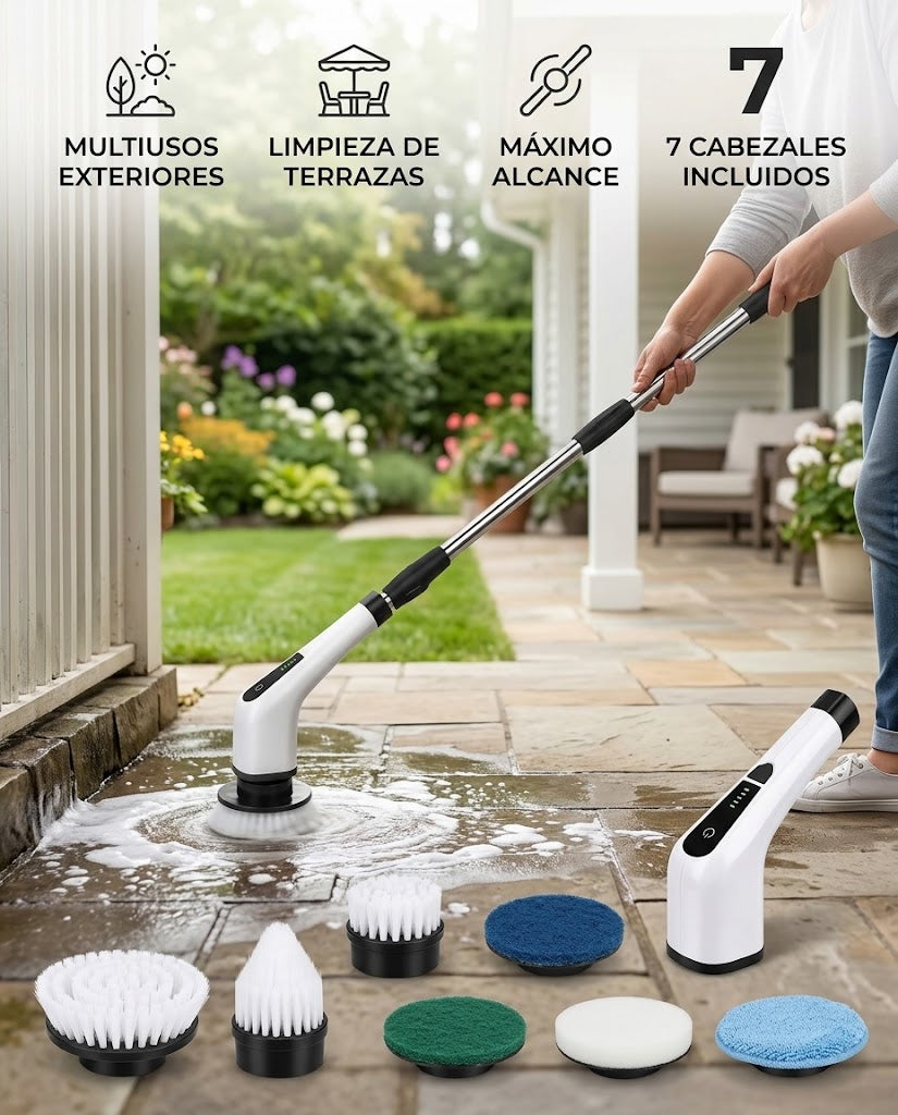 Cepillo eléctrico limpiador profesional