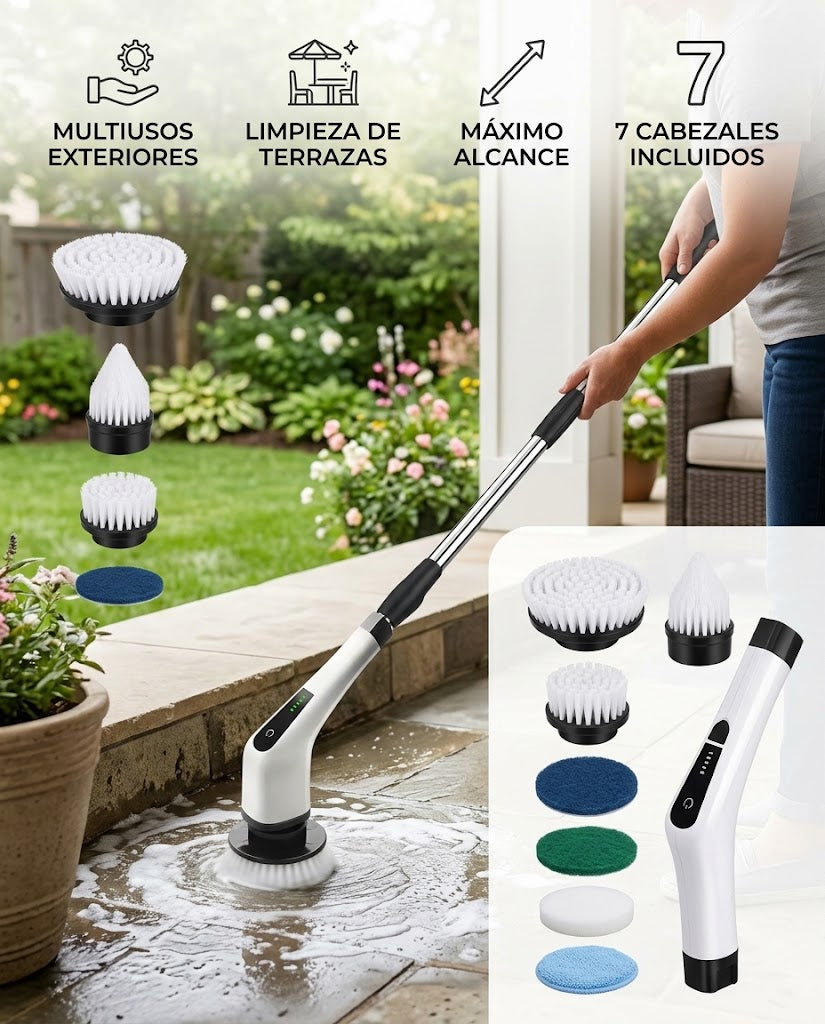 Cepillo eléctrico limpiador profesional