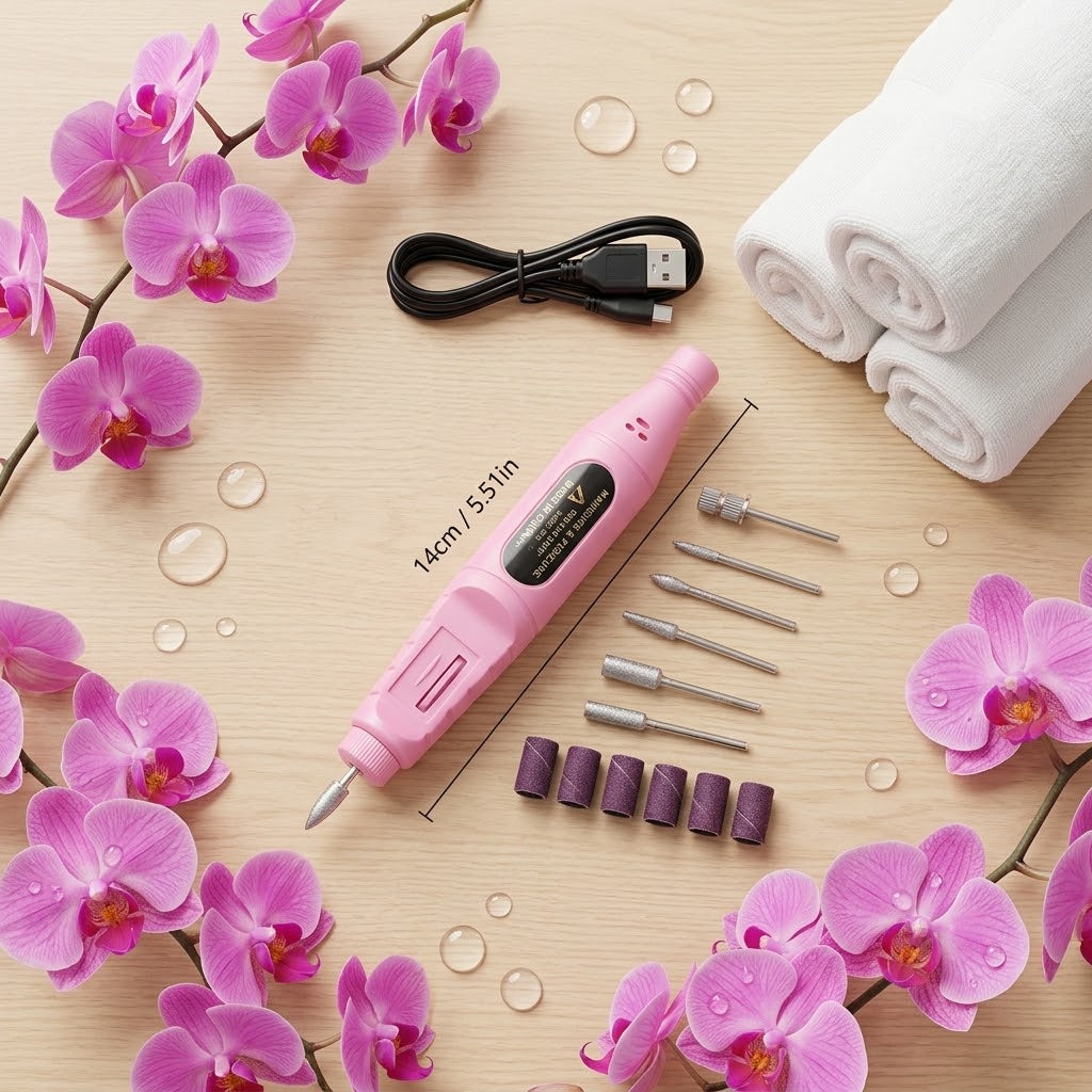 Lima de uñas eléctrica profesional
