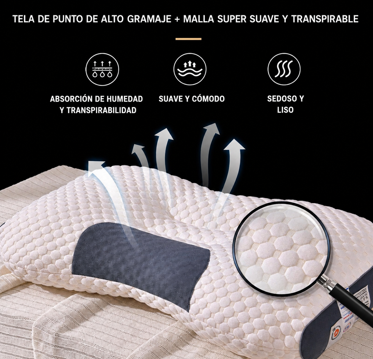 Almohada ortopedica