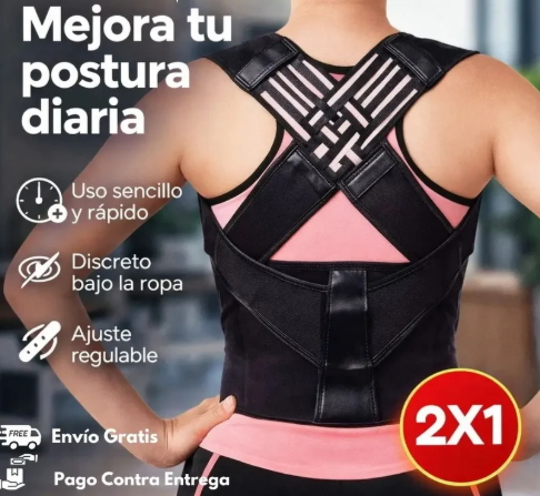 Faja correctora de postura unisex