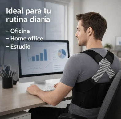 Faja correctora de postura unisex