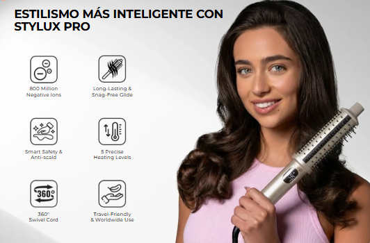 Cepillo térmico voluminizador