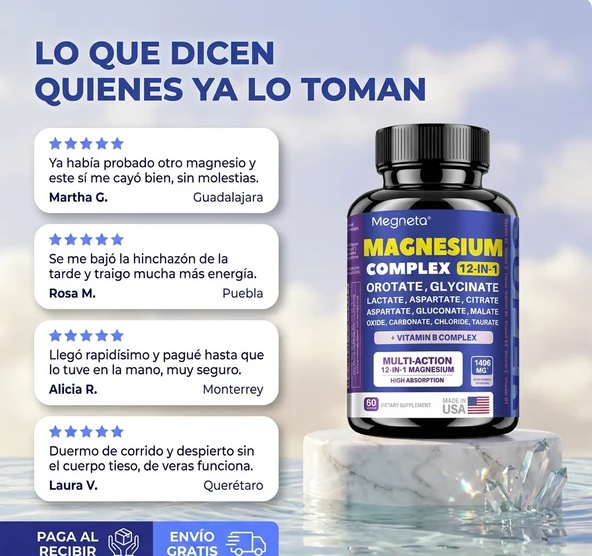 Suplemento Magnesio Complex