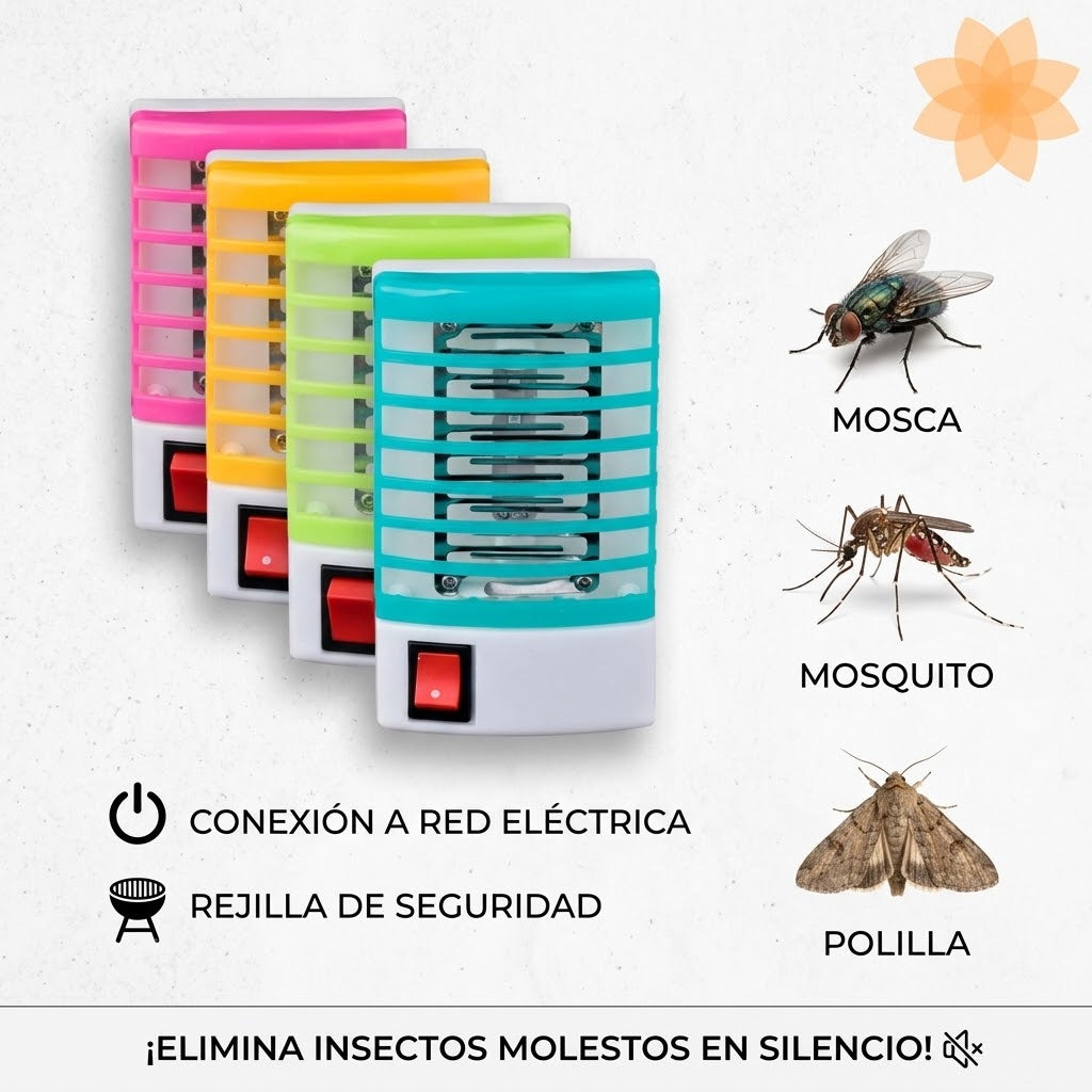 Lampara mata mosquitos eléctrica