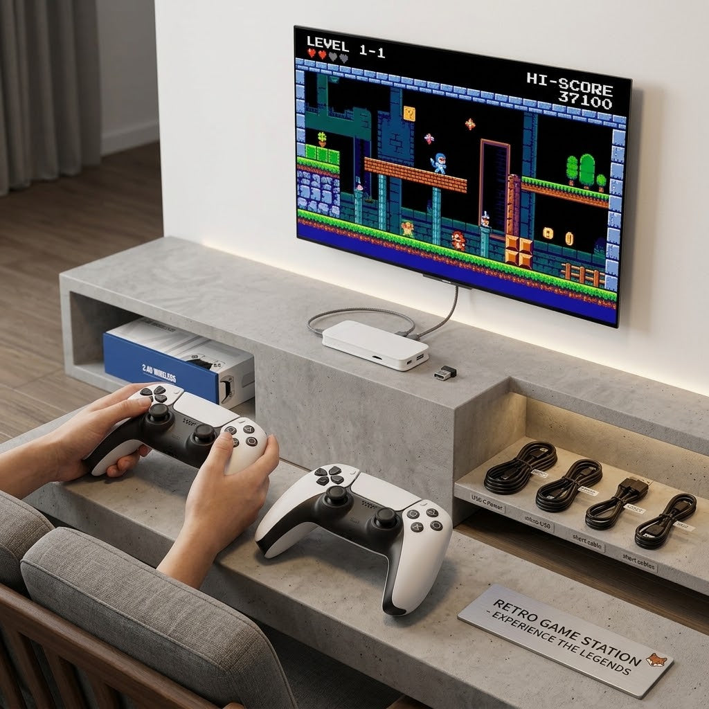 Consola de videojuegos retro