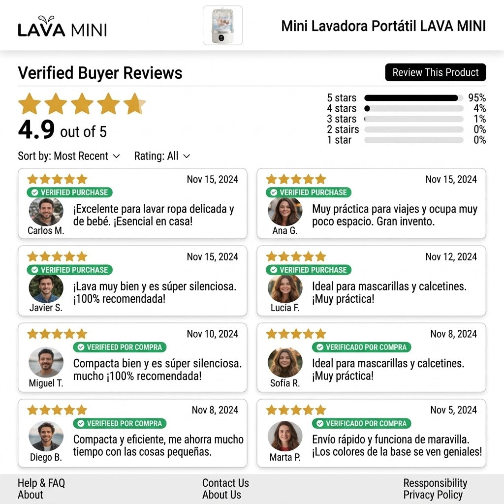 Mini lavadora portátil
