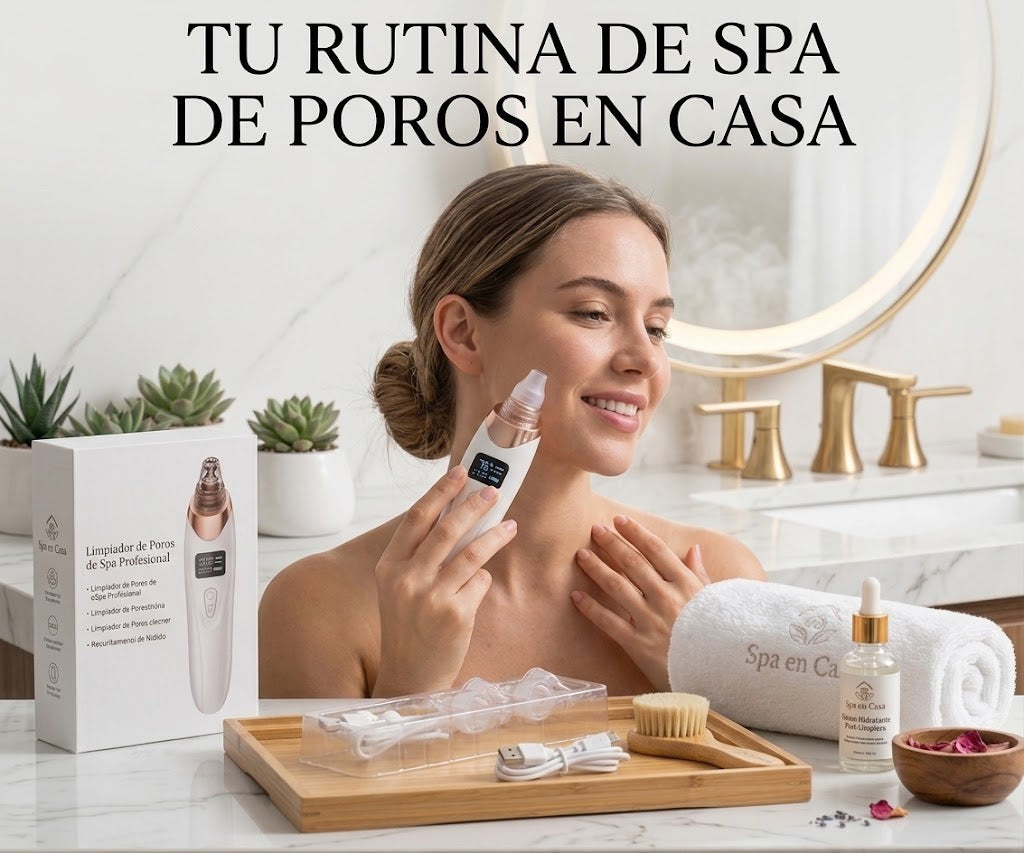 Dispositivo extractor para Limpieza Facial Profunda