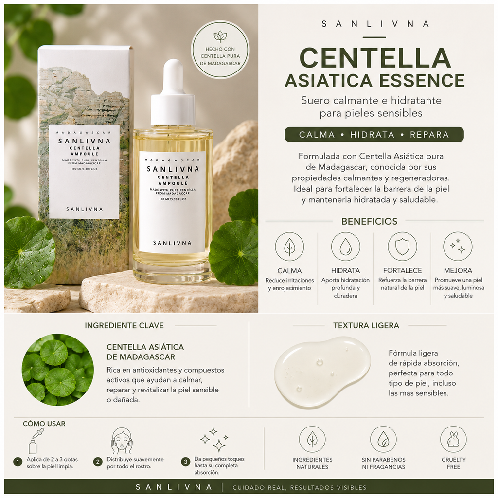 Skin Care Coreano Centella
