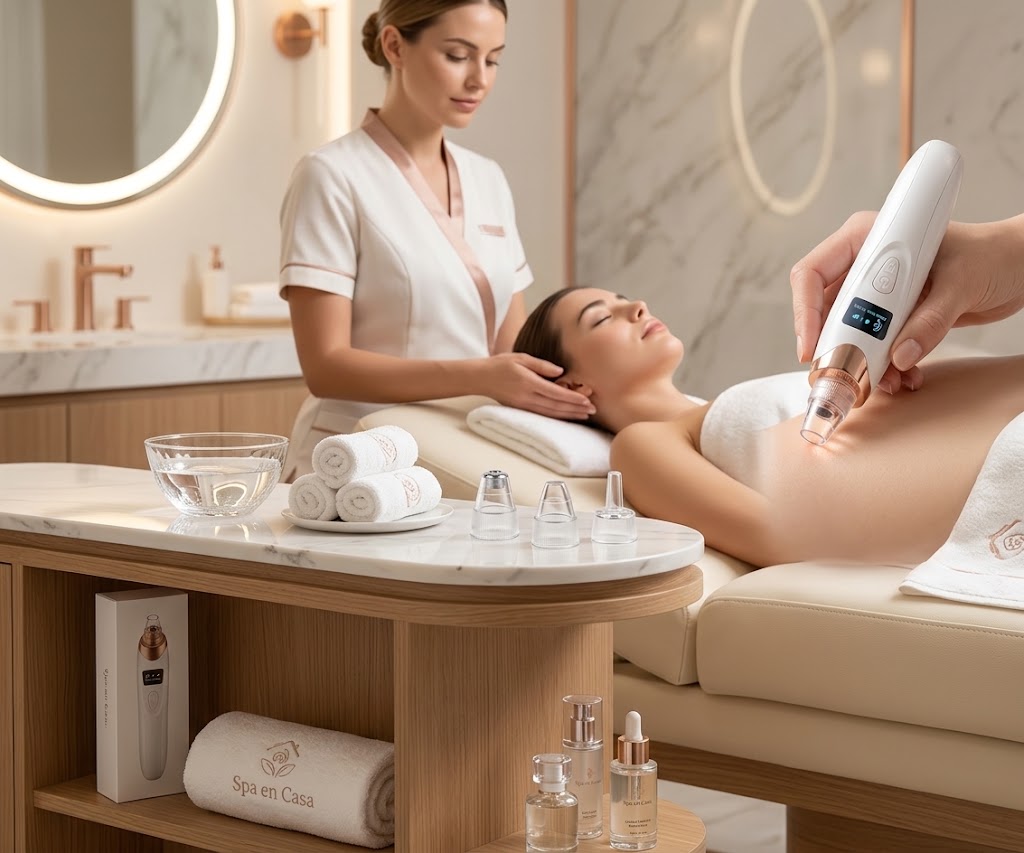 Dispositivo extractor para Limpieza Facial Profunda