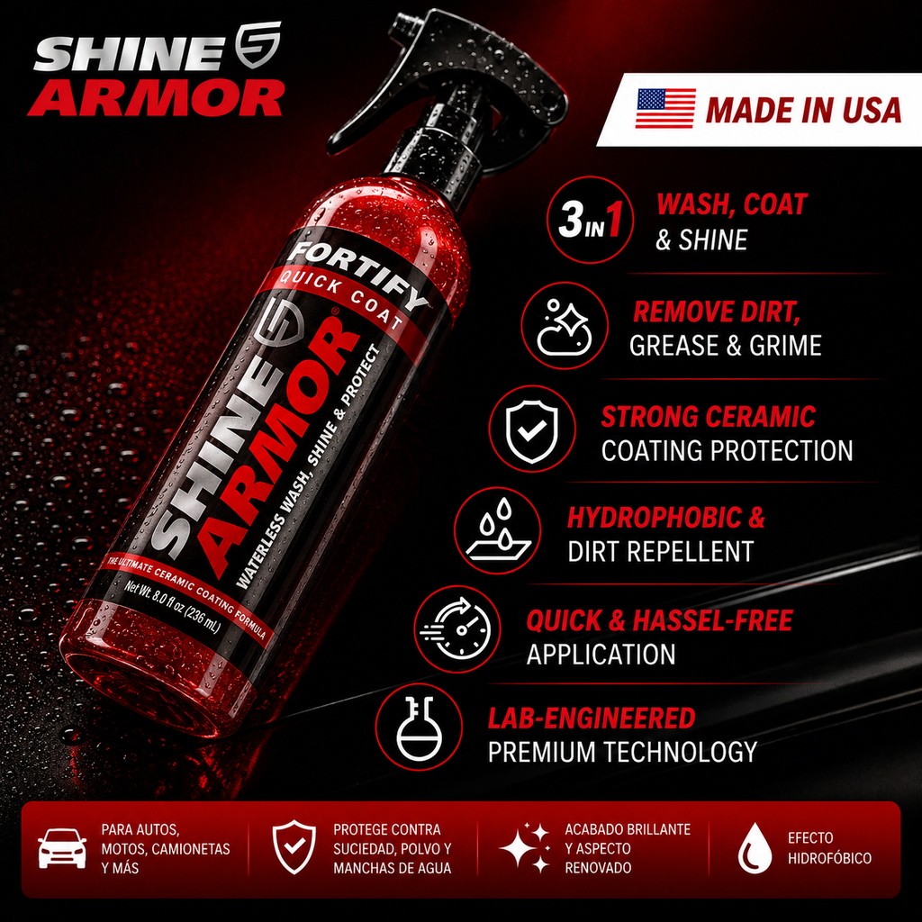 Spray cerámico rejuvenecedor para auto